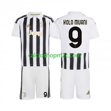 Juventus Randal Kolo Muani 9 Bambino Maglia Prima 2026/2027 Manica Corta Juventus Randal Kolo Muani 9 Bambino Maglia Prima 2026/2027 Manica Corta